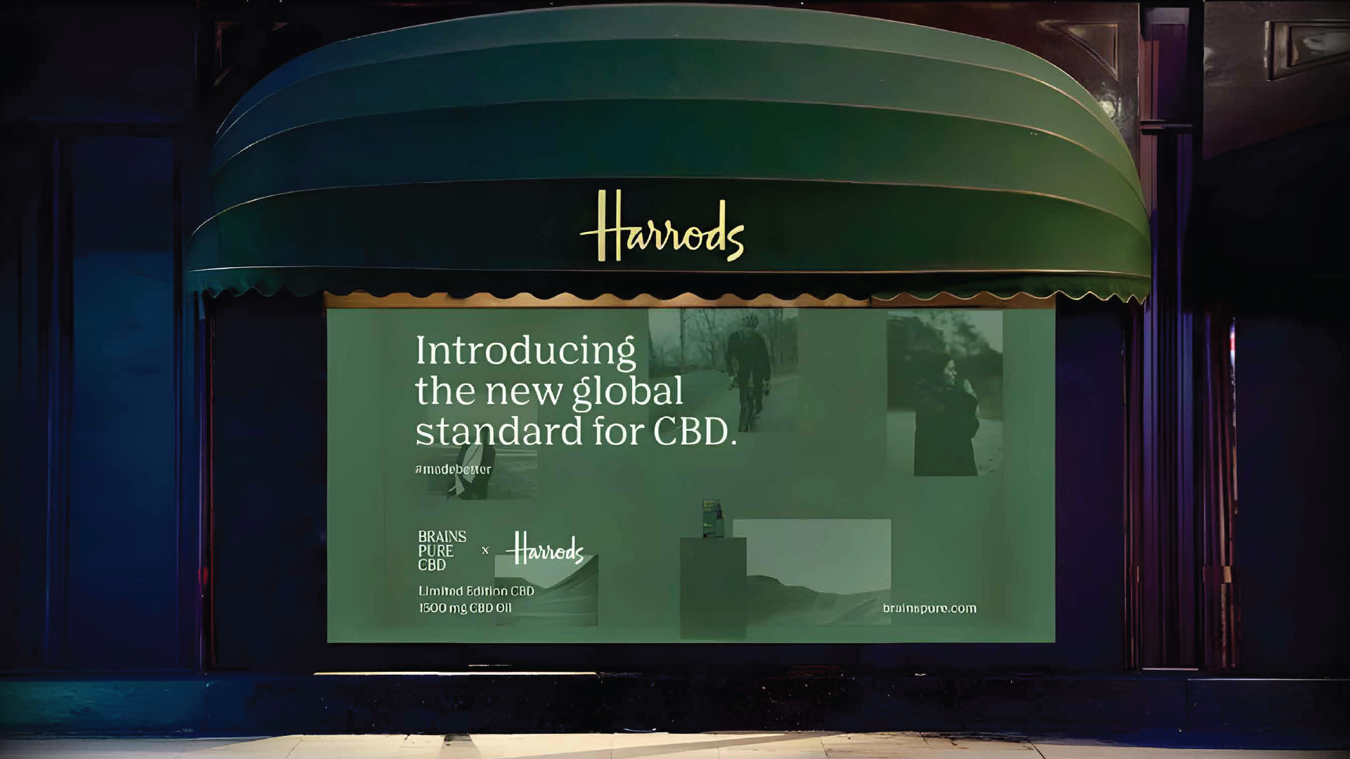Brains Pure CBD × Harrods