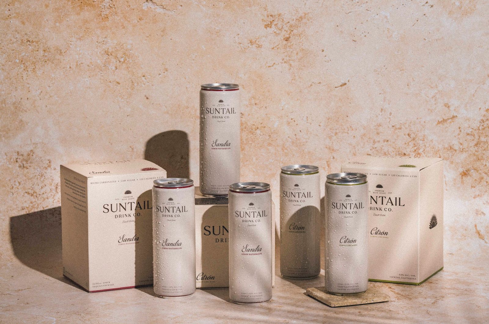 Suntail Sandia flagship can — RTD packaging architecture